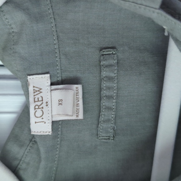 J. Crew tunic size xs light green - Picture 2 of 4